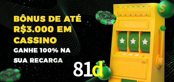 81d melhor bônus de depósito